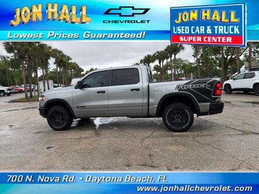 Billet Silver Metallic Clearcoat 2025 RAM 1500 Rebel