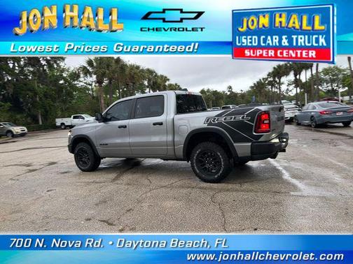 Billet Silver Metallic Clearcoat 2025 RAM 1500 Rebel