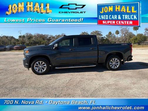 Shadow Gray Metallic 2021 Chevrolet Silverado 1500 Custom