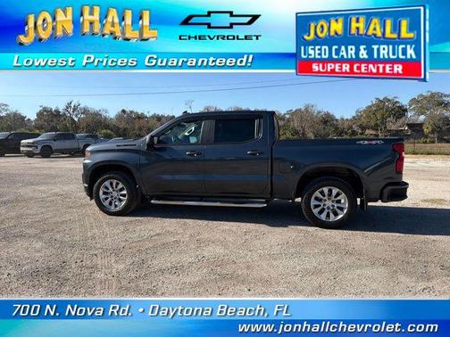 Shadow Gray Metallic 2021 Chevrolet Silverado 1500 Custom