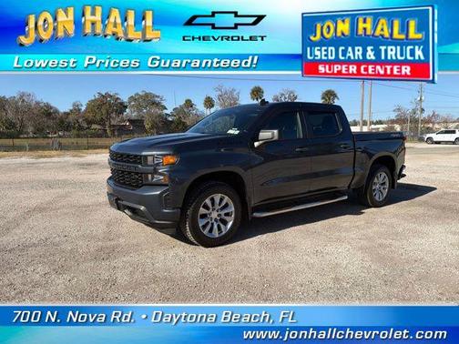 Shadow Gray Metallic 2021 Chevrolet Silverado 1500 Custom