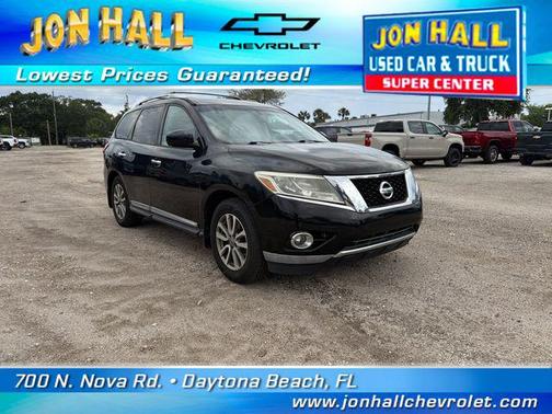 Magnetic Black 2015 Nissan Pathfinder SL