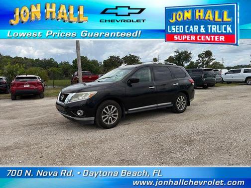 Magnetic Black 2015 Nissan Pathfinder SL