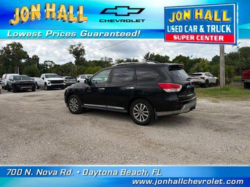 Magnetic Black 2015 Nissan Pathfinder SL