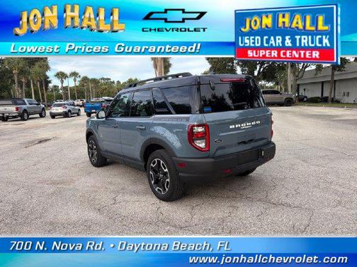 Azure Gray Metallic Tri-Coat 2024 Ford Bronco Sport Outer Banks