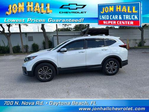 Platinum White Pearl 2020 Honda CR-V AWD EX-L
