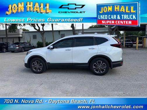 Platinum White Pearl 2020 Honda CR-V AWD EX-L