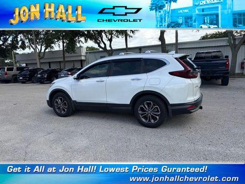 Platinum White Pearl 2020 Honda CR-V AWD EX-L