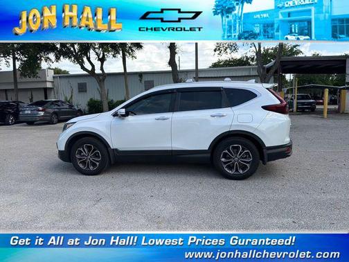 Platinum White Pearl 2020 Honda CR-V AWD EX-L