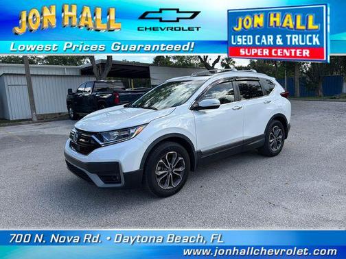 Platinum White Pearl 2020 Honda CR-V AWD EX-L
