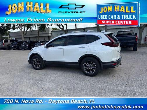 Platinum White Pearl 2020 Honda CR-V AWD EX-L
