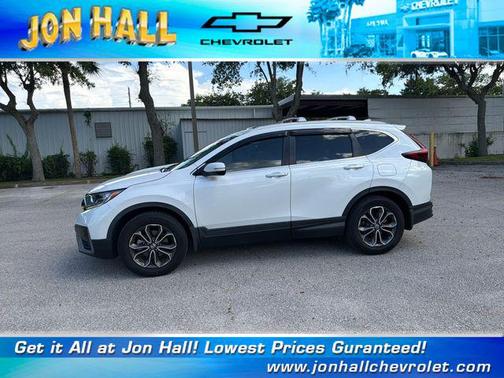 Platinum White Pearl 2020 Honda CR-V AWD EX-L
