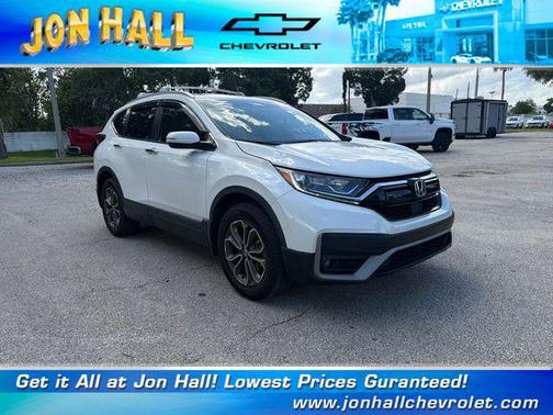 Platinum White Pearl 2020 Honda CR-V AWD EX-L