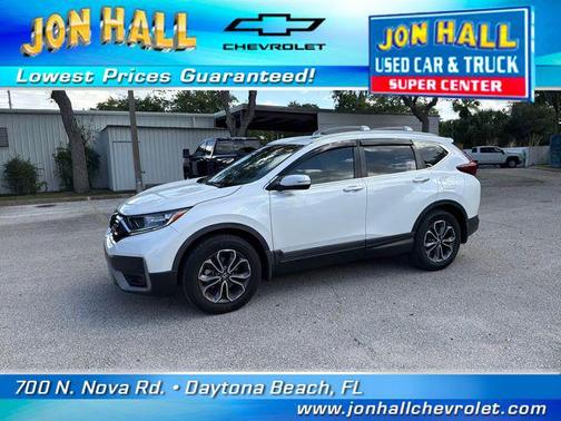 Platinum White Pearl 2020 Honda CR-V AWD EX-L