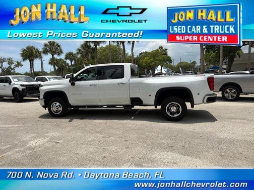 Summit White 2025 Chevrolet Silverado 3500 LTZ