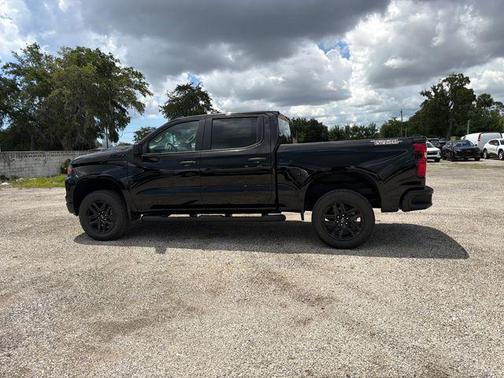 Black 2026 Chevrolet Silverado 1500 Custom Trail Boss