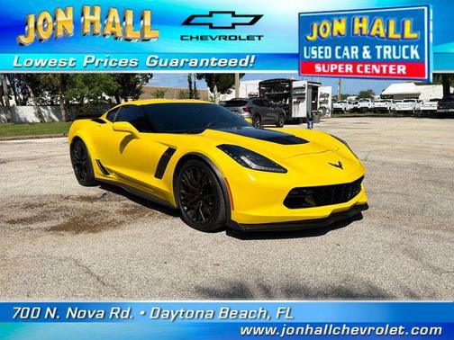 Corvette Racing Yellow Tintcoat 2016 Chevrolet Corvette Z06