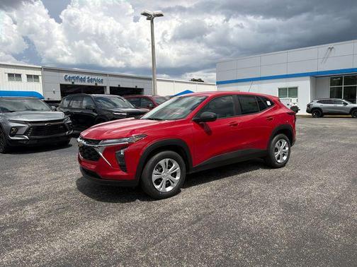 Apex Red 2026 Chevrolet Trax LS
