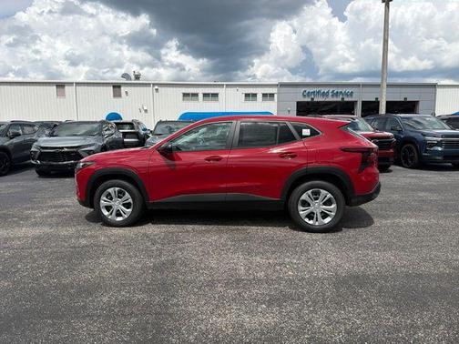 Apex Red 2026 Chevrolet Trax LS