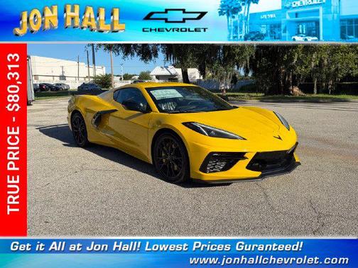 Competition Yellow Tintcoat Metallic 2027 Chevrolet Corvette Stingray w/1LT