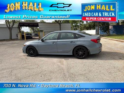 Blue 2024 Honda Civic Sport