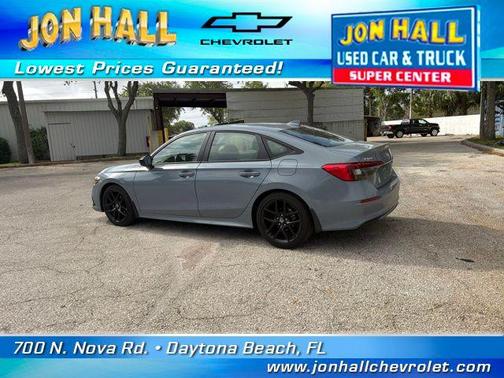 Blue 2024 Honda Civic Sport