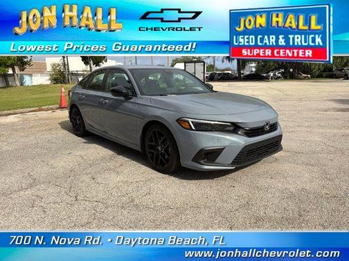 Blue 2024 Honda Civic Sport