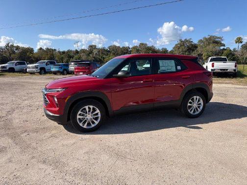 Apex Red 2026 Chevrolet Trailblazer LS