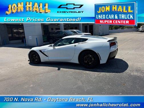 Arctic White 2016 Chevrolet Corvette Stingray