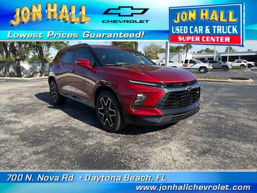 Radiant Red Tintcoat 2025 Chevrolet Blazer RS