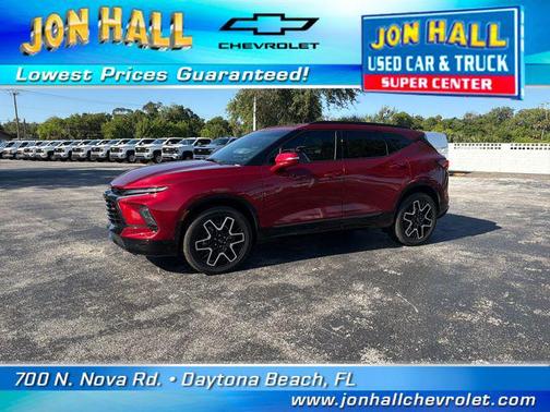 Radiant Red Tintcoat 2025 Chevrolet Blazer RS