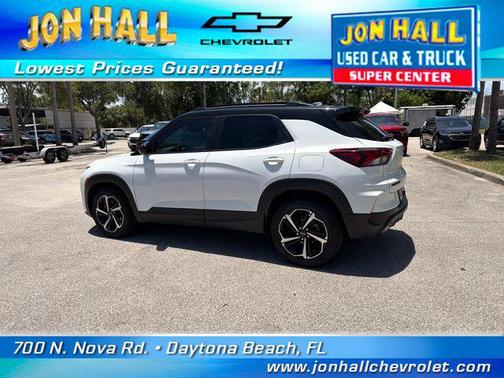 Summit White 2023 Chevrolet Trailblazer RS
