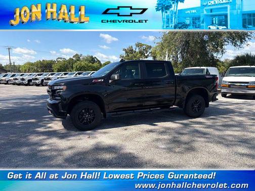 Black 2021 Chevrolet Silverado 1500 LT Trail Boss