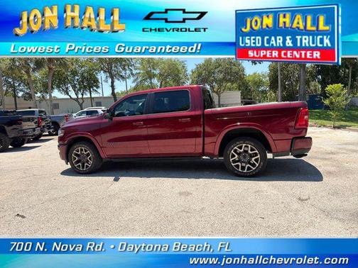 Delmonico Red Pearlcoat 2025 RAM 1500 Laramie