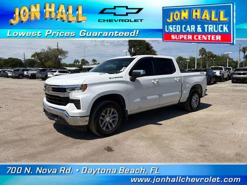 Summit White 2023 Chevrolet Silverado 1500 LT