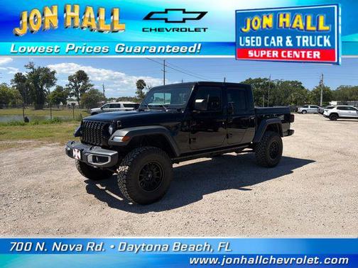 Black Clearcoat 2023 Jeep Gladiator Sport S