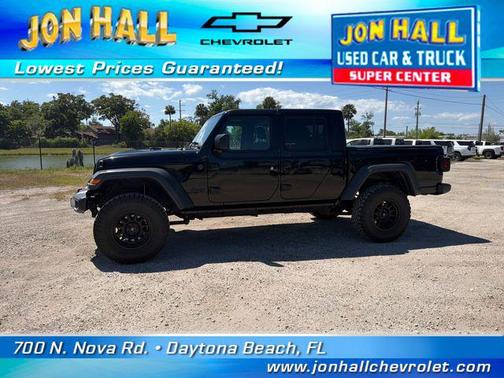 Black Clearcoat 2023 Jeep Gladiator Sport S
