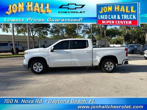 Summit White 2023 Chevrolet Silverado 1500 LT