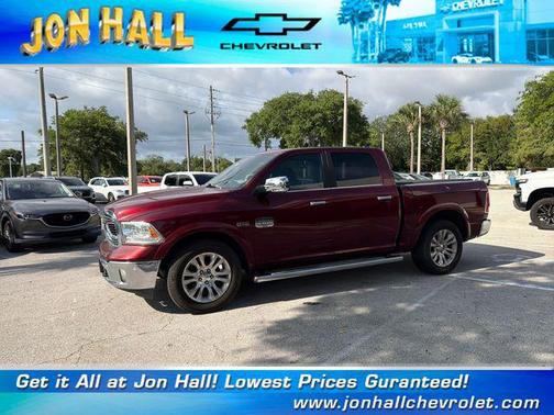 Delmonico Red Pearlcoat 2017 RAM 1500 Longhorn