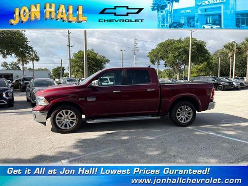 Delmonico Red Pearlcoat 2017 RAM 1500 Longhorn
