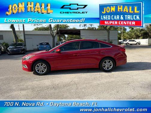 Scarlet Red 2017 Hyundai SONATA SE
