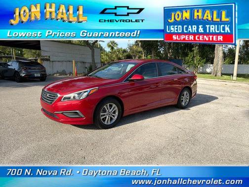 Scarlet Red 2017 Hyundai SONATA SE