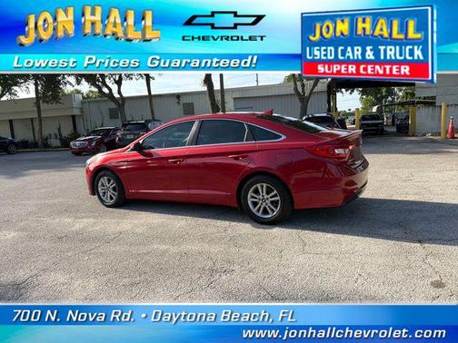 Scarlet Red 2017 Hyundai SONATA SE
