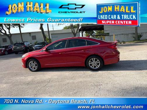 Scarlet Red 2017 Hyundai SONATA SE