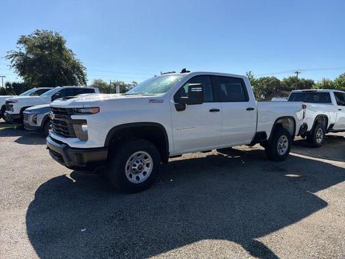 Summit White 2026 Chevrolet Silverado 2500 Crew Cab, Standard Bed, WT, 4WD