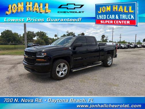 Black 2018 Chevrolet Silverado 1500 Custom