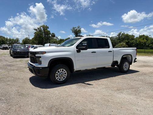 Summit White 2026 Chevrolet Silverado 2500 Crew Cab, Standard Bed, WT, 4WD