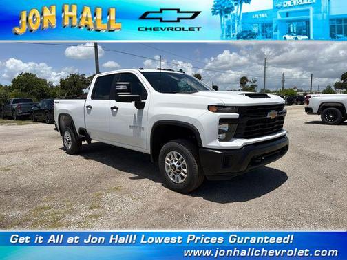 Summit White 2026 Chevrolet Silverado 2500 Crew Cab, Standard Bed, WT, 4WD