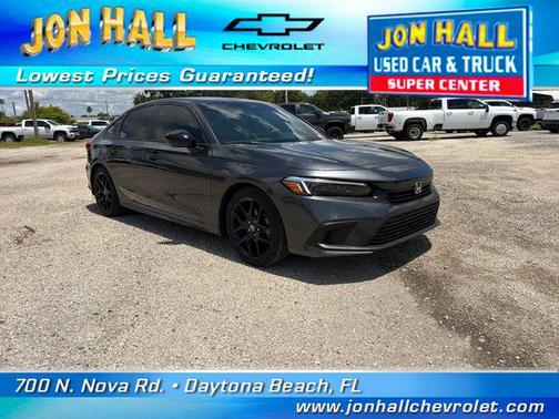 Gray 2022 Honda Civic Sport