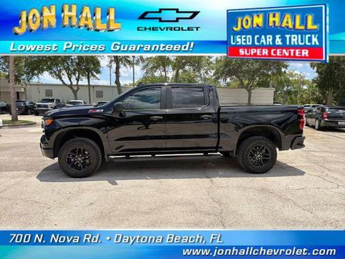 Black 2026 Chevrolet Silverado 1500 Custom Trail Boss